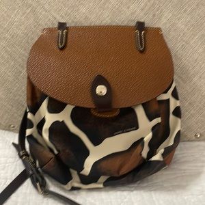 Dooney & Bourke giraffe print purse